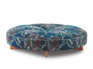 Runder Sitzpouf für den Aussenbereich aus Stoff | Cassina | Sail Out