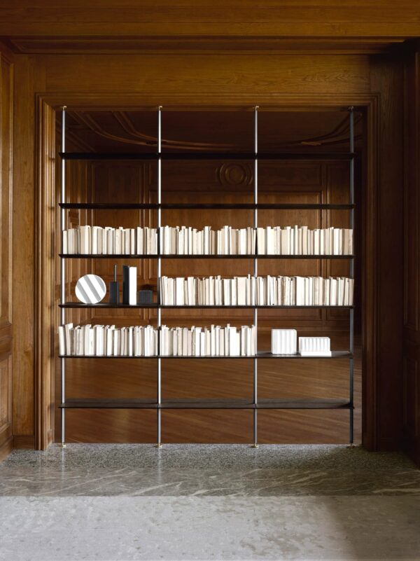 Boden-Decke Bücherregal | Living Divani - Image 13