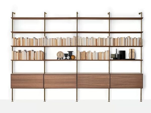 Boden-Decke Bücherregal | Living Divani