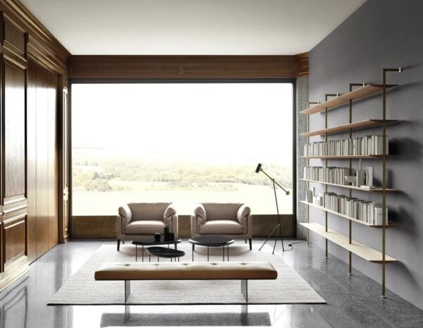 Boden-Decke Bücherregal | Living Divani - Image 17