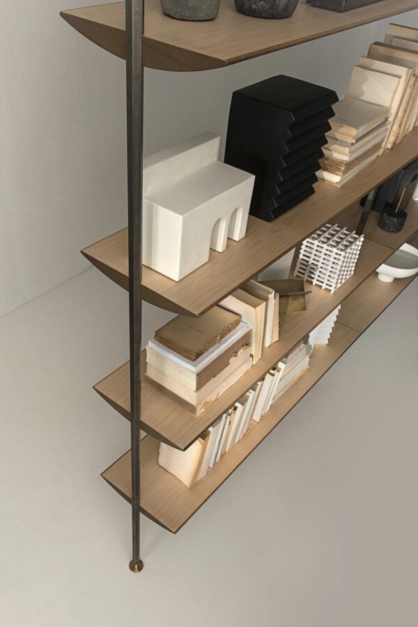 Boden-Decke Bücherregal | Living Divani - Image 12
