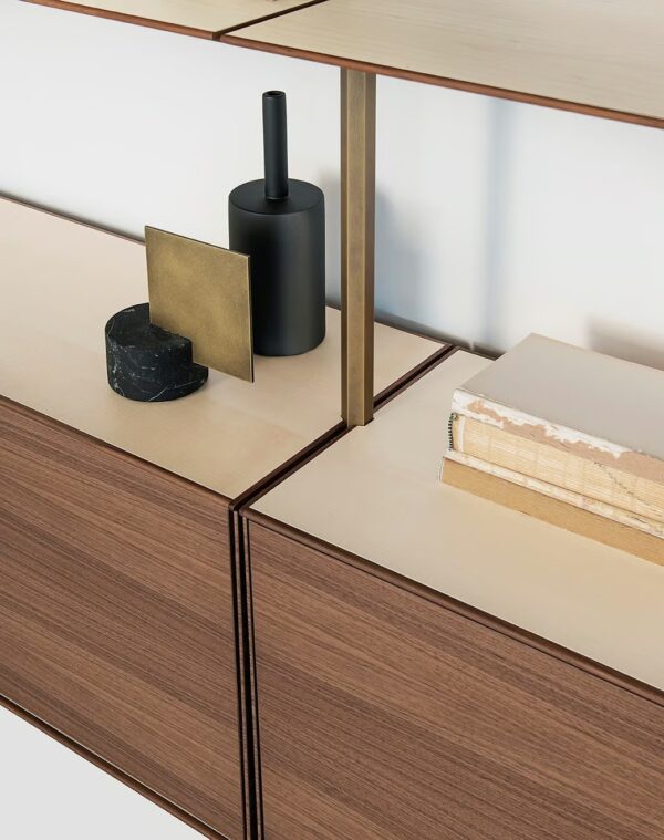 Boden-Decke Bücherregal | Living Divani - Image 6