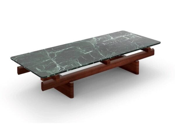Niedriger rechteckiger Couchtisch aus Marmor | Cassina | Sengu - Image 3