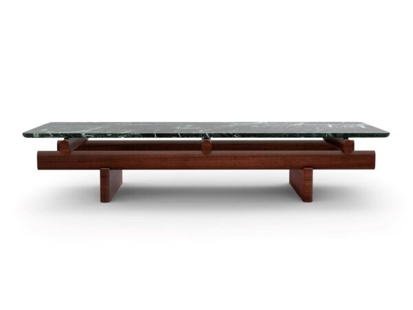Niedriger rechteckiger Couchtisch aus Marmor | Cassina | Sengu - Image 4