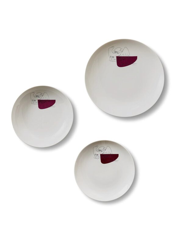 Dessertteller aus Porzellan | Cassina | Gnr Service Prunier - Image 2