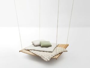 Garten-Hängesessel aus Bambus | Paola Lenti