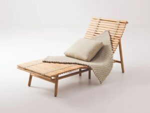 Gartenliege aus Bambus | Paola Lenti