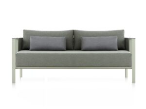 Sofa aus Thermolackiertem Aluminium | GANDIABLASCO | Solanas