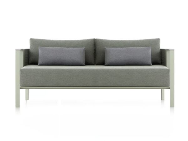 Sofa aus Thermolackiertem Aluminium | GANDIABLASCO | Solanas
