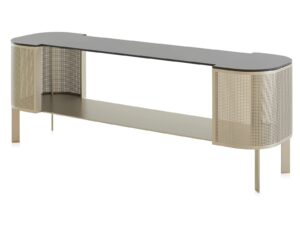 Sideboard aus Thermolackiertem Aluminium | GANDIABLASCO | Solanas