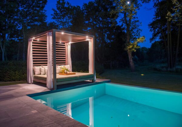Gartenpavillon aus Holz mit Sitzbank | Tuuci | Cabanas - Image 5