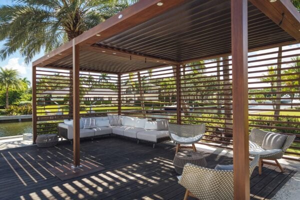 Gartenpavillon aus Holz mit Sitzbank | Tuuci | Cabanas - Image 2