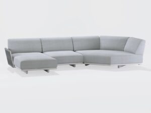 Garten Anbausofa aus Stoff | FAST | Solaris