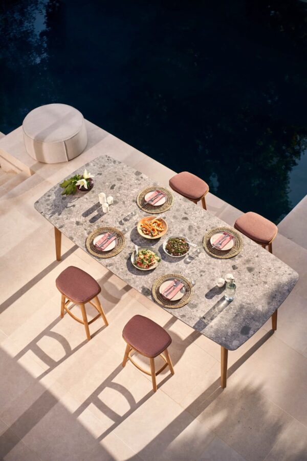 Hocker aus Teakholz | MANUTTI | Solid - Image 8