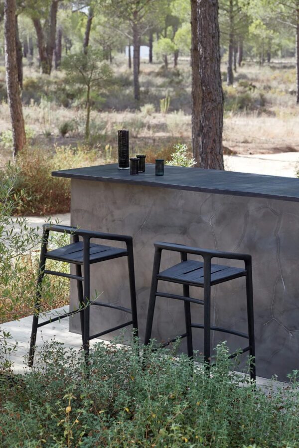 Hocker aus Teakholz | MANUTTI | Solid - Image 7