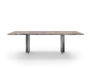 Rechteckiger Esstisch aus Marmor | Flexform