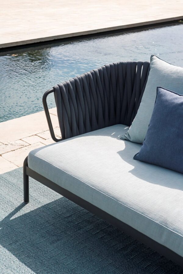 3-Sitzer Gartensofa aus pulverbeschichtetem Stahl | RODA | Spool - Image 3