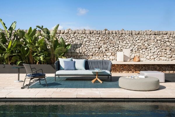 3-Sitzer Gartensofa aus pulverbeschichtetem Stahl | RODA | Spool - Image 6