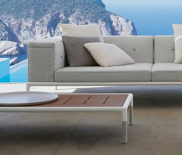 Garten-Beistelltisch aus Mahagoni | B&B Italia Outdoor | Springtime - Image 4