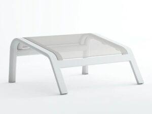 Sitzpouf für den Aussenbereich aus Batyline® | GANDIABLASCO | Stack
