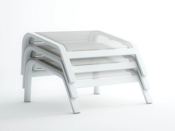 Sitzpouf für den Aussenbereich aus Batyline® | GANDIABLASCO | Stack - Image 3