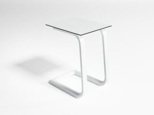 Rechteckiger Garten-Beistelltisch aus Aluminium | GANDIABLASCO | Stack