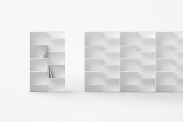 Offenes Bücherregal aus Holzverbundwerkstoff | Desalto - Image 3