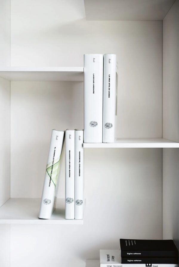 Offenes Bücherregal aus Holzverbundwerkstoff | Desalto - Image 9
