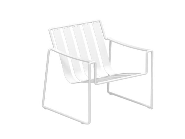 Loungesessel aus Stoff mit Kufengestell mit Armlehnen | Royal Botania | Strappy - Image 4