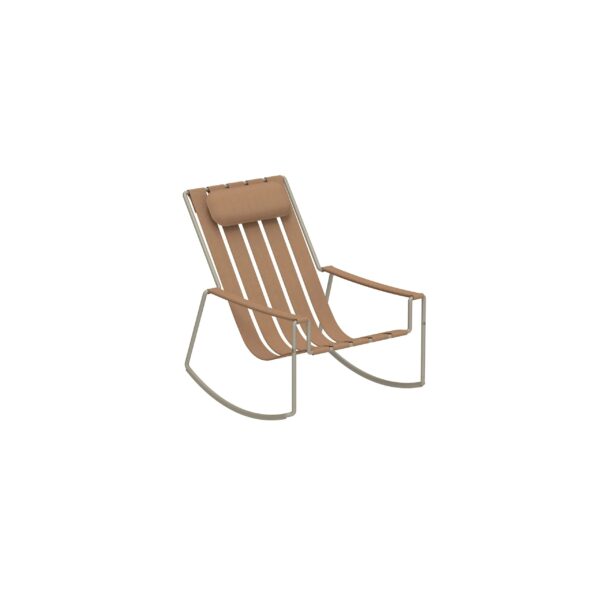 Schaukel- Gartensessel aus kunstleder mit Armlehnen | Royal Botania | Strappy - Image 3