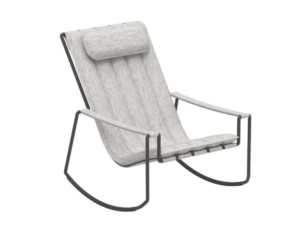 Schaukel- Gartensessel aus Edelstahl mit Armlehnen | Royal Botania | Strappy - Image 2
