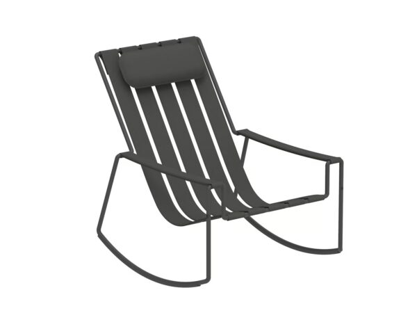 Schaukel- Gartensessel aus Edelstahl mit Armlehnen | Royal Botania | Strappy - Image 3
