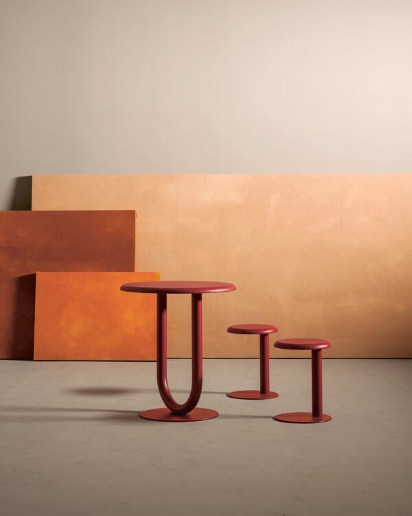 Runder Tisch aus Stahl | Desalto | Strong - Image 4