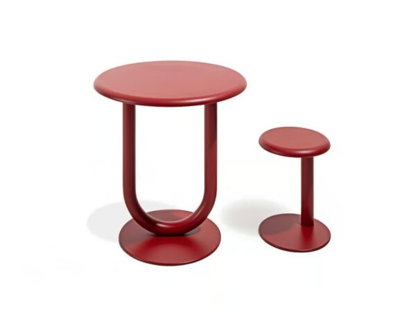 Runder Tisch aus Stahl | Desalto | Strong - Image 2
