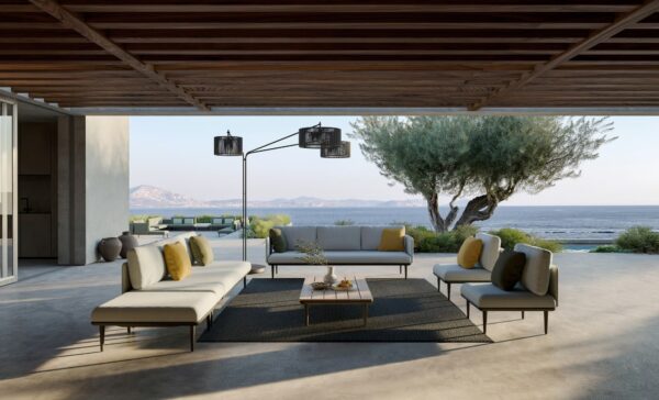 Anbau- Gartensessel aus Stoff mit Armlehnen | Royal Botania | Styletto Lounge - Image 5