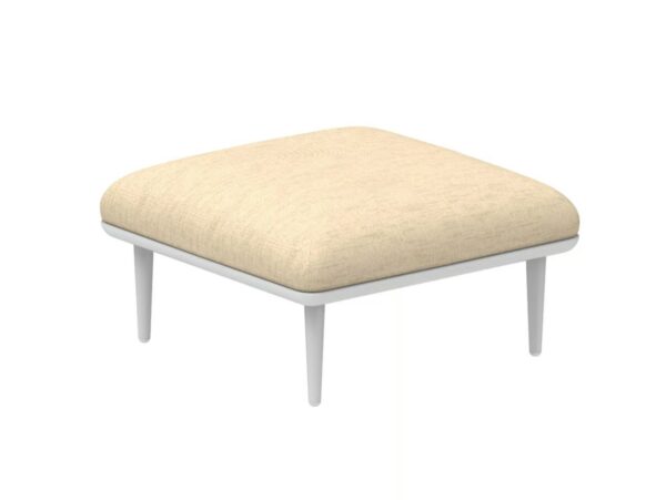 Niedriger Gartenhocker aus Aluminium | Royal Botania | Styletto Lounge