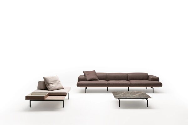 Modulare Sitzbank mit Rückenlehne | Living Divani | Sumo - Image 11