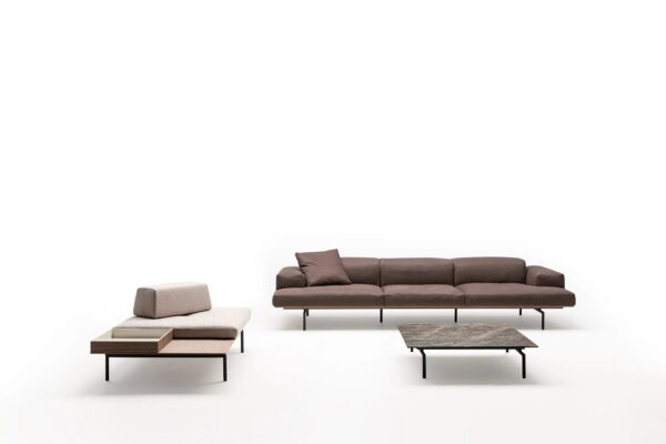 Modulare Sitzbank mit Rückenlehne | Living Divani | Sumo - Image 12