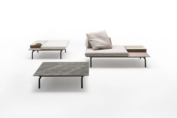 Modulare Sitzbank mit Rückenlehne | Living Divani | Sumo - Image 9