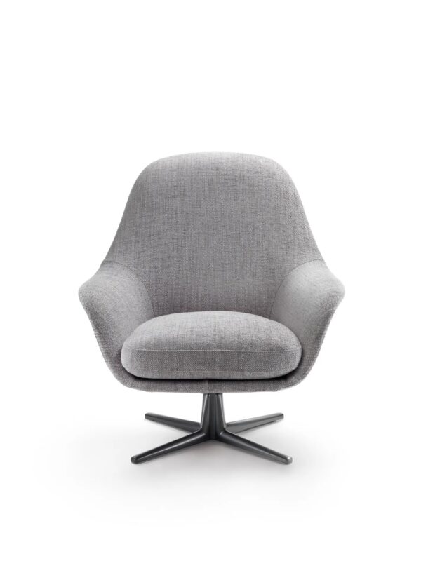 Drehbarer Sessel aus Stoff mit Armlehnen | Flexform | Sveva - Image 3