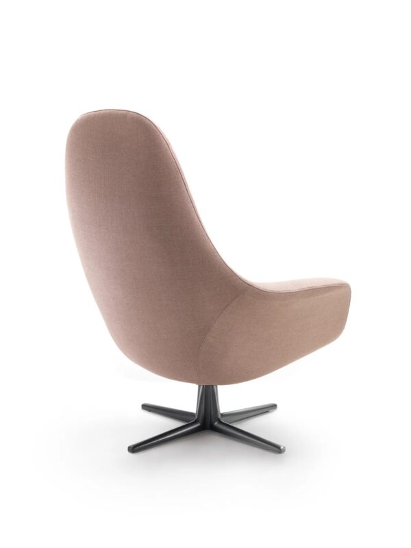 Drehbarer Sessel aus Stoff mit Armlehnen | Flexform | Sveva - Image 6