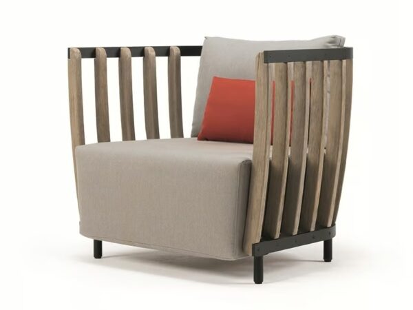 Gartensessel aus Teakholz mit Armlehnen | Ethimo | Swing - Image 9