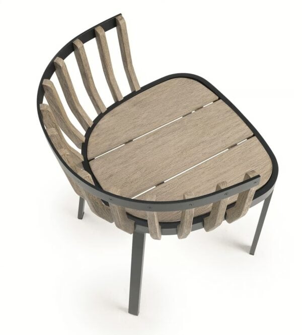 Gartenstuhl aus Teakholz mit Armlehnen | Ethimo | Swing - Image 15
