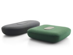 Sitzpouf für den Außenbereich aus Stoff | B&B Italia Outdoor