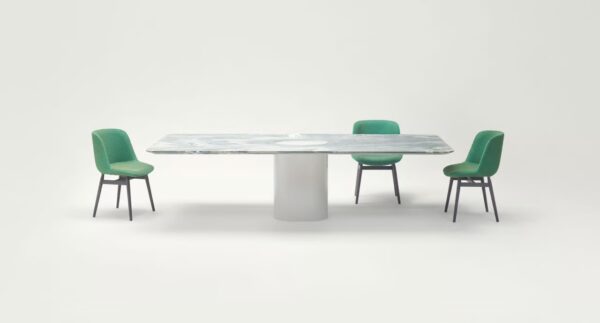 Rechteckiger Esstisch aus Marmor | Paola Lenti - Image 2