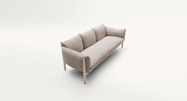 3-Sitzer Sofa aus Stoff mit abnehmbarem Bezug | Paola Lenti - Image 2