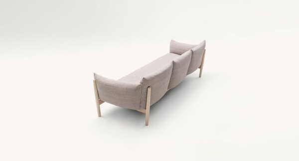 3-Sitzer Sofa aus Stoff mit abnehmbarem Bezug | Paola Lenti - Image 3