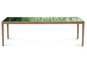Rechteckiger Gartentisch aus Teakholz | RODA | Teka