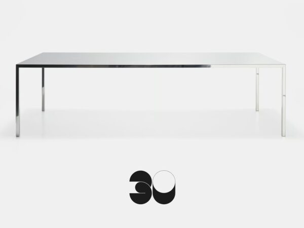 Rechteckiger Tisch aus Aluminium | MDF Italia | The Principle of Lightness