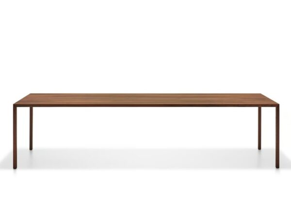 Rechteckiger Tisch aus Walnuss | MDF Italia | Tense - Image 2